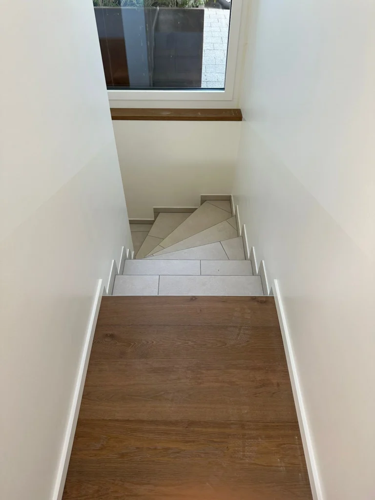 Escalier carrelé